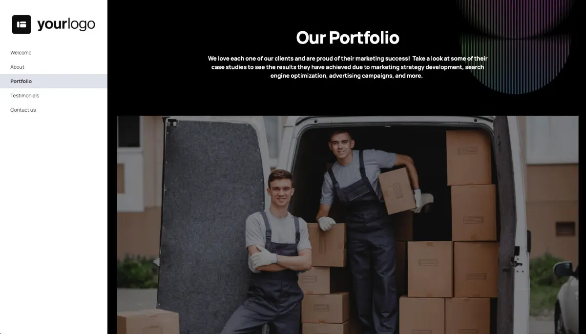 Agency Brochure Template Slide 4