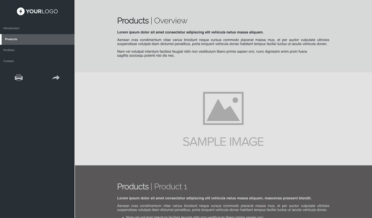 brochure templates product 2