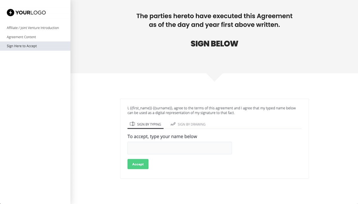 Joint Venture Agreement Template (US) - Legally Binding Digital Signatures