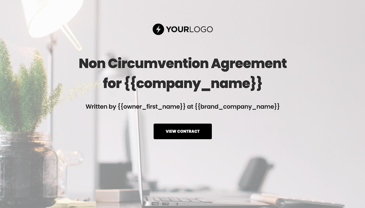 Non Circumvention Agreement Template (US) Slide 1