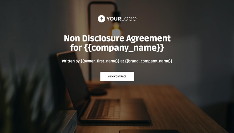 Non Disclosure Agreement Template (US) Slide 1