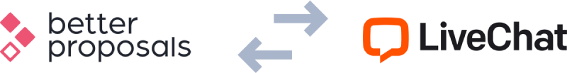 livechat and Better Proposals