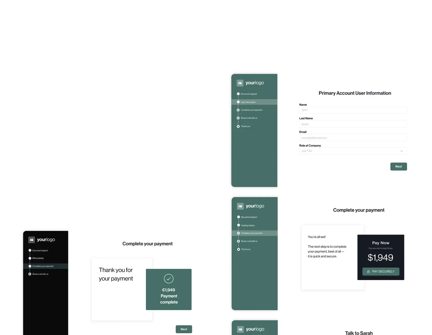 onboarding flow