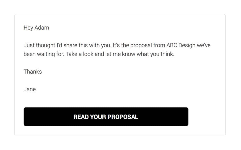 Forward your proposal Forward your proposal