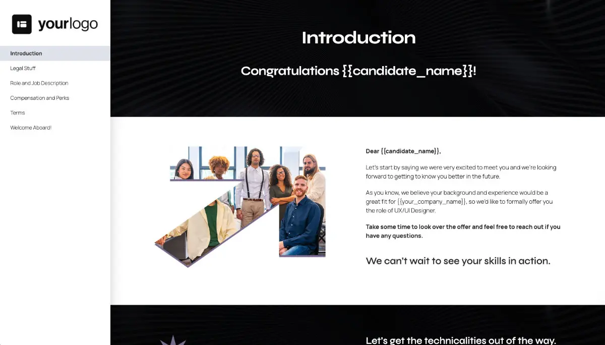 UI/UX Designer Job Offer Template Slide 2