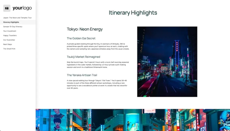 Travel Agency Proposal Template Slide 3