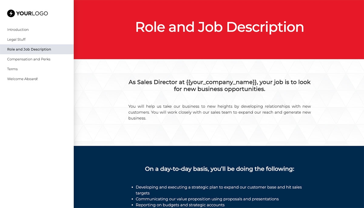 Sales Director Job Offer Template Slide 4