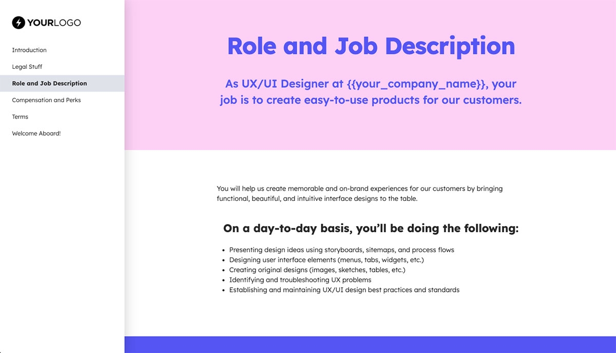 UI/UX Designer Job Offer Template Slide 4