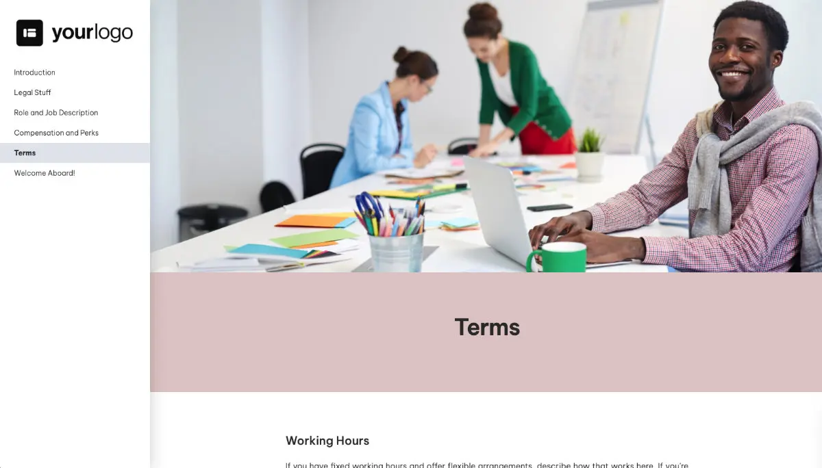 Virtual Assistant Job Offer Template - Company Policies
