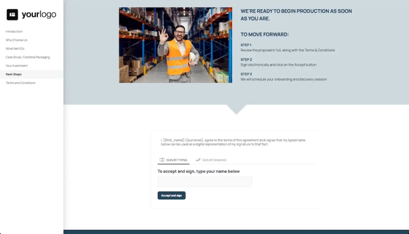 Manufacturing Proposal Template Slide 7