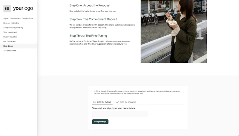Travel Agency Proposal Template Slide 8