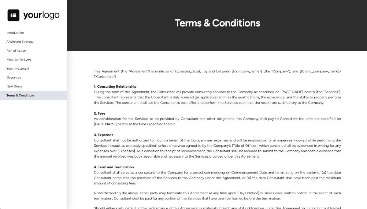 Business Coaching Proposal Template Slide 9
