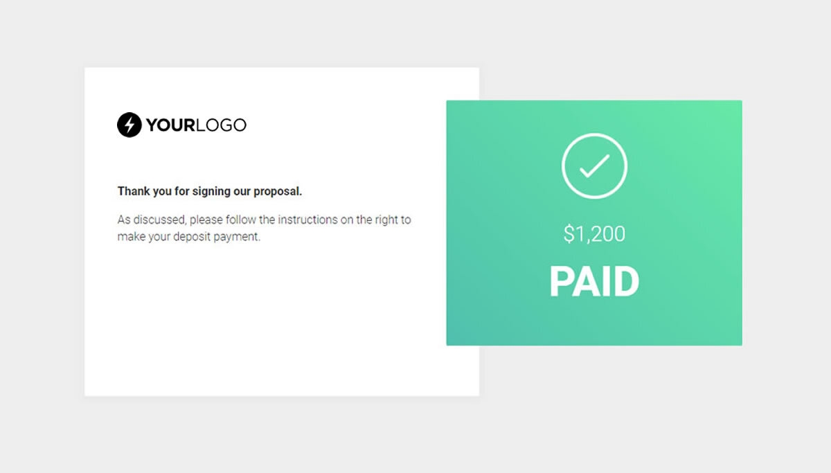 Business Development Proposal Template - Take payments from your clients