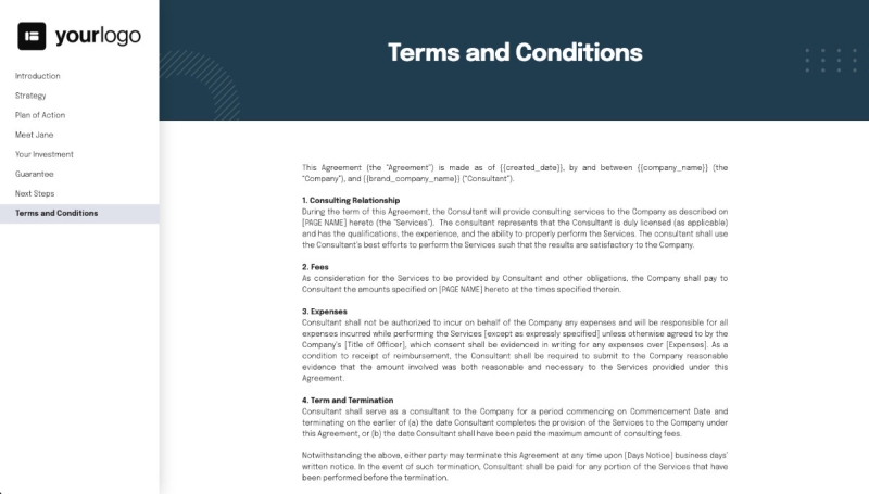 Consulting Proposal Template Slide 10