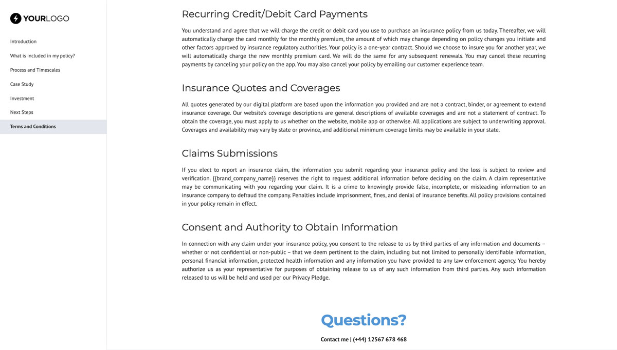 This [Free] Insurance Proposal Template Won 16M of Business