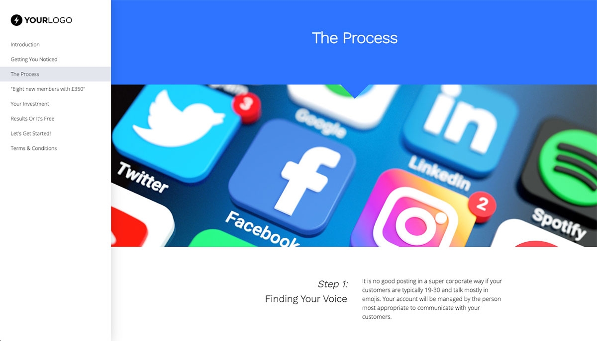This [Free] Social Media Consulting Proposal Template Won of Business