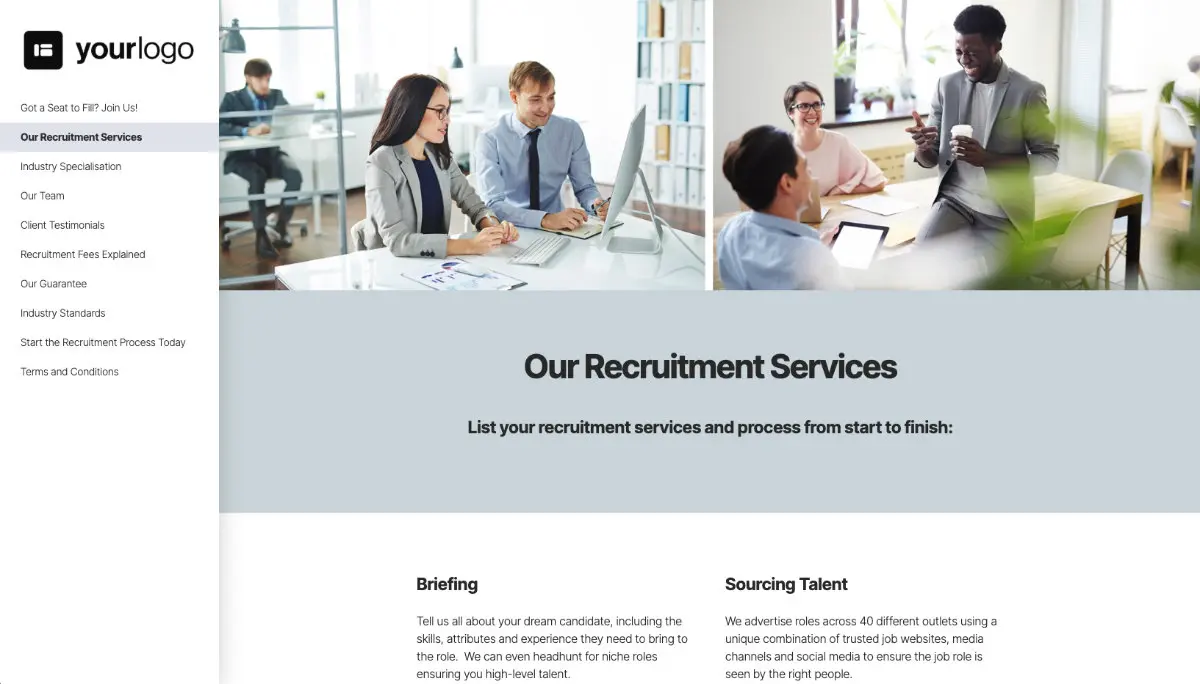 Staffing Agency Proposal Template Slide 3
