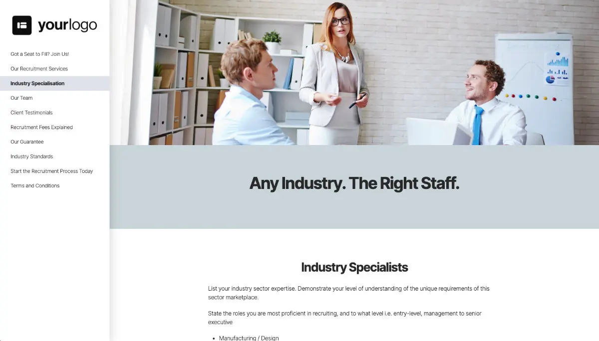 Staffing Agency Proposal Template Slide 4