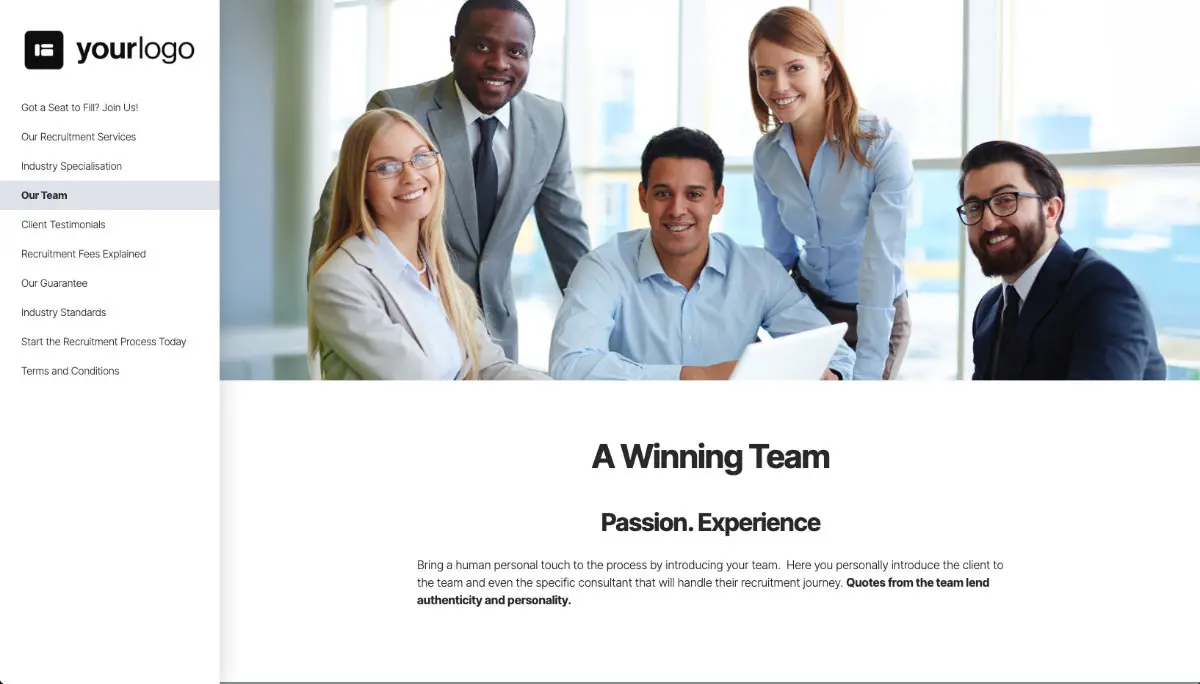 Staffing Agency Proposal Template Slide 5