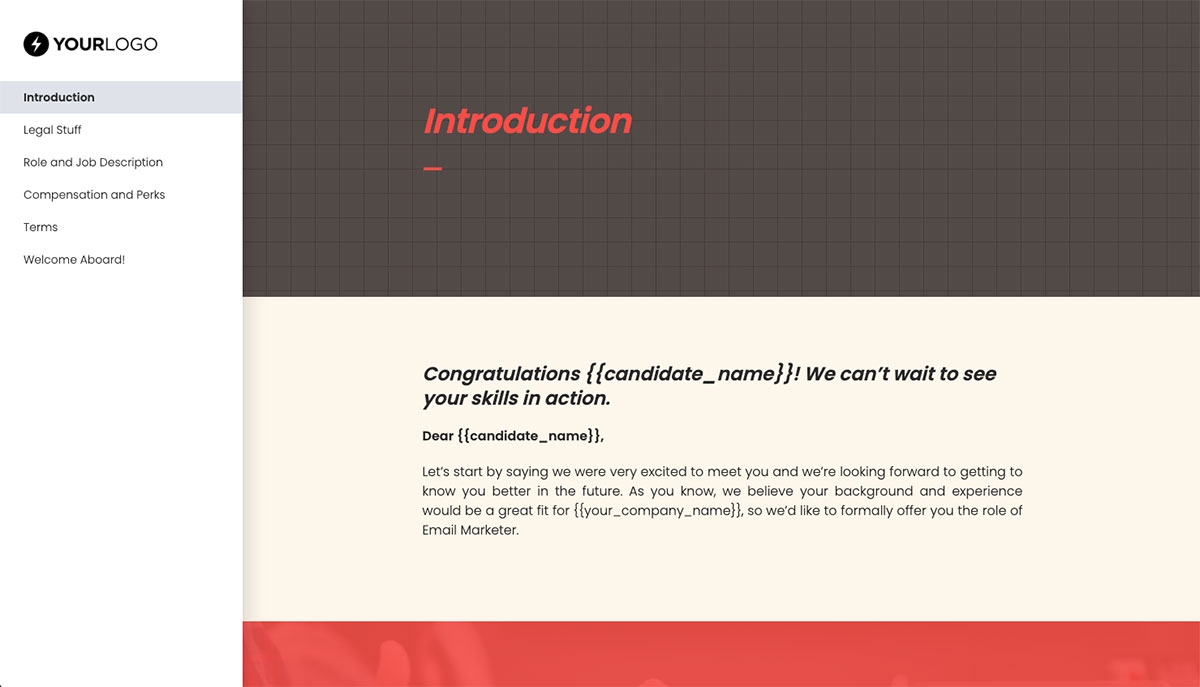 Email Marketer Job Offer Template - Pre-Written Introduction