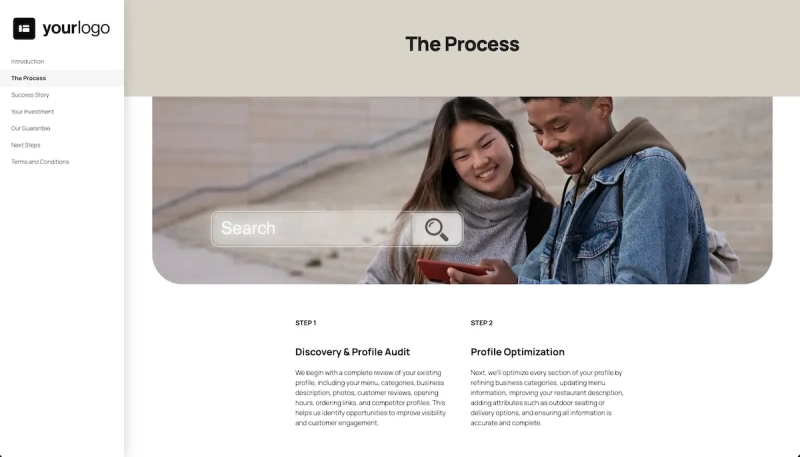 Google Business Profile Management Template Slide 3