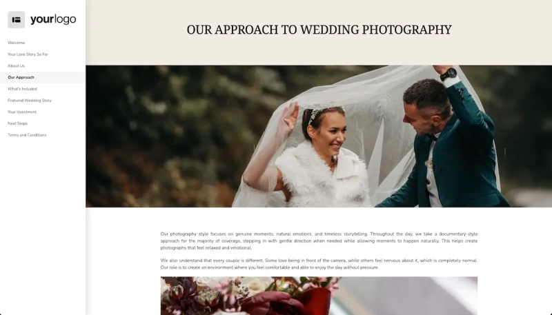 Wedding Photography Proposal Template Slide 5