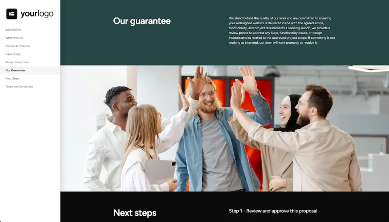 Website Redesign Proposal Template Slide 7
