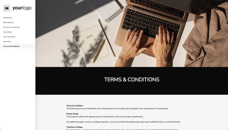 Website Copywriting Proposal Template Slide 8