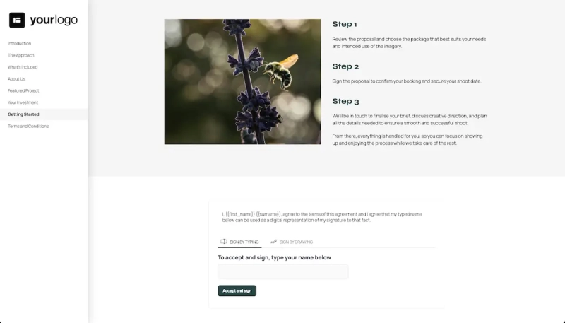 General Photography Proposal Template Slide 8