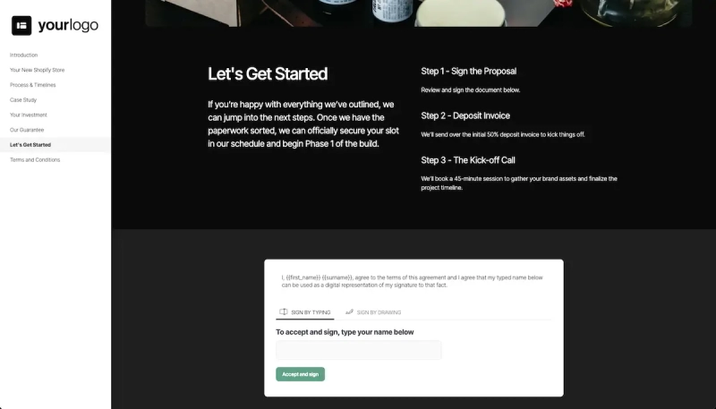 Shopify Ecommerce Development Proposal Template Slide 8