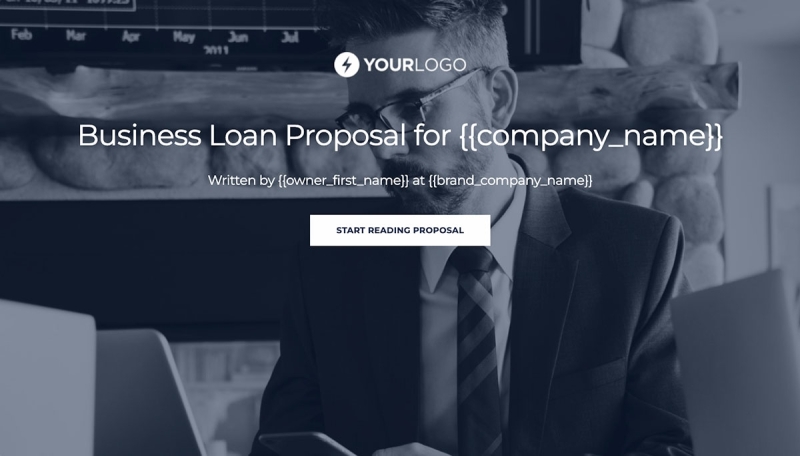 Business Loan Proposal Template