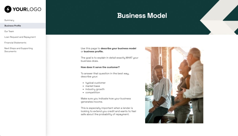 Business Loan Proposal Template Slide 3