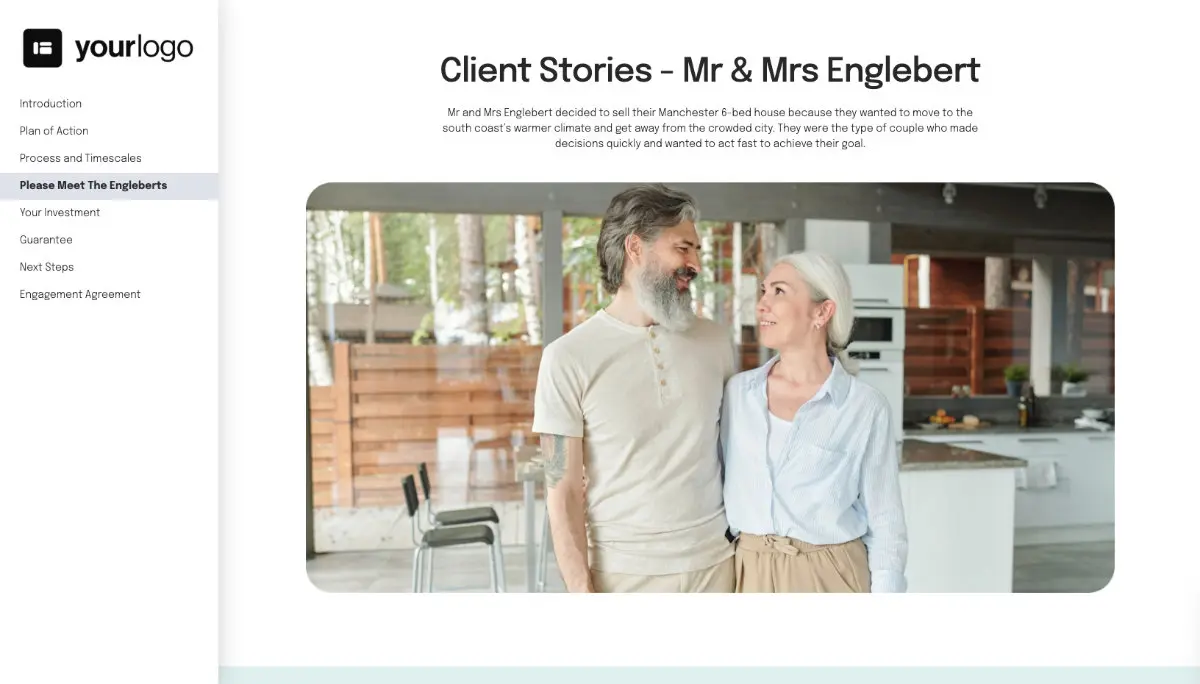 Estate Agent Proposal Template - Case study example