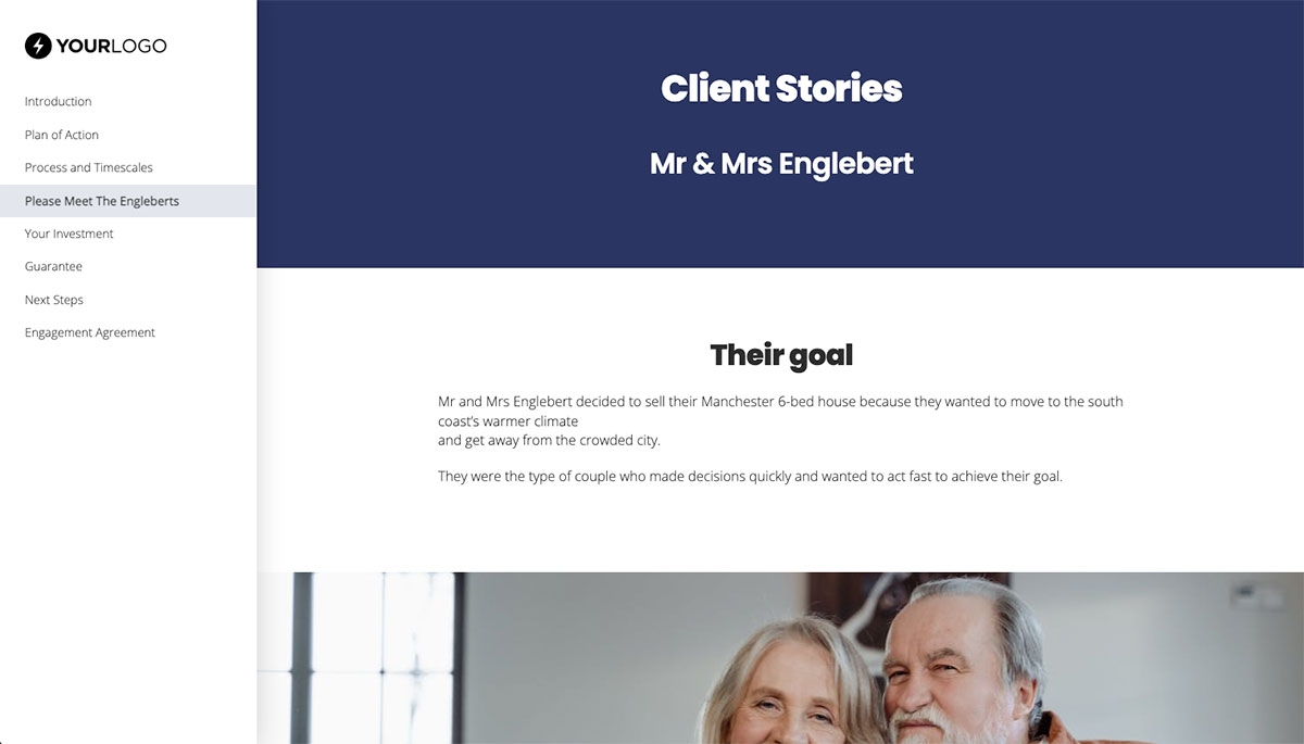 Estate Agent Proposal Template - Case study example