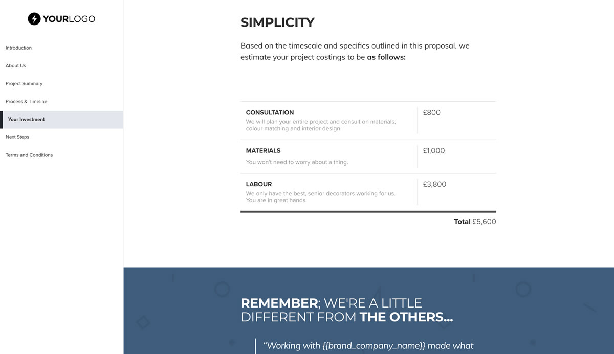 This Free Painting Proposal Template Won 23m Of Business