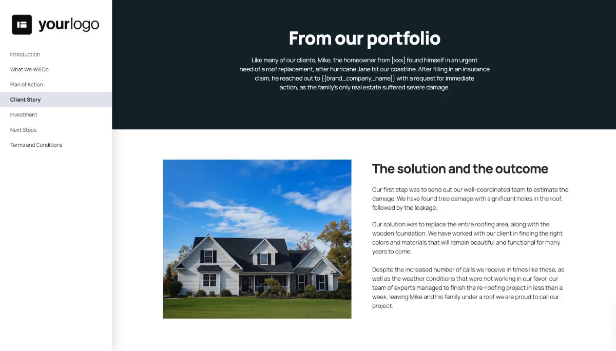Roofing Proposal Template Slide 5