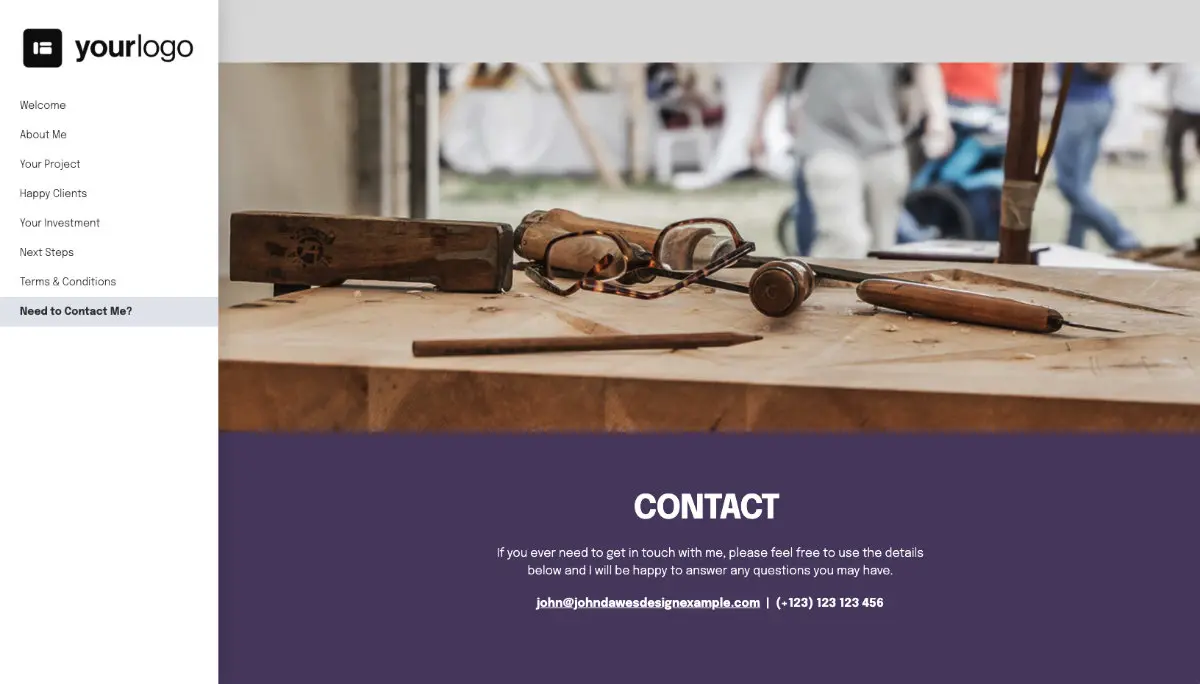 Subcontractor Proposal Template Slide 9