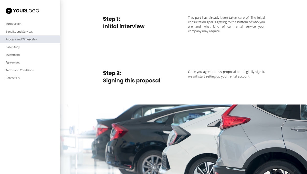 Car Rental Proposal Template Slide 4