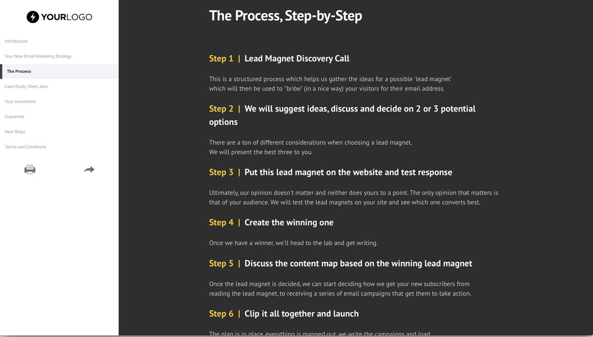 This [Free] Email Marketing Proposal Template Won $23M of Business