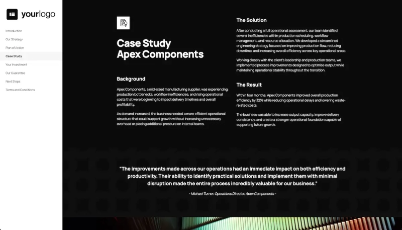 Industrial Engineering Proposal Template Slide 5