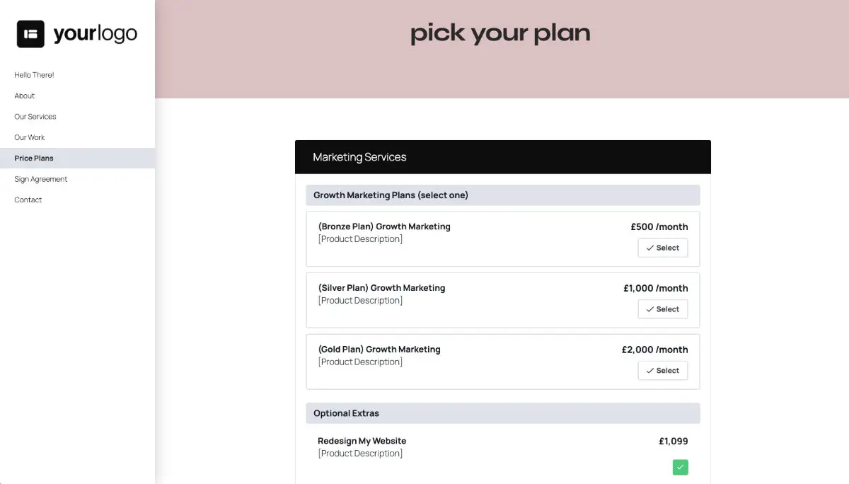 Marketing Agency Proposal Template Slide 6