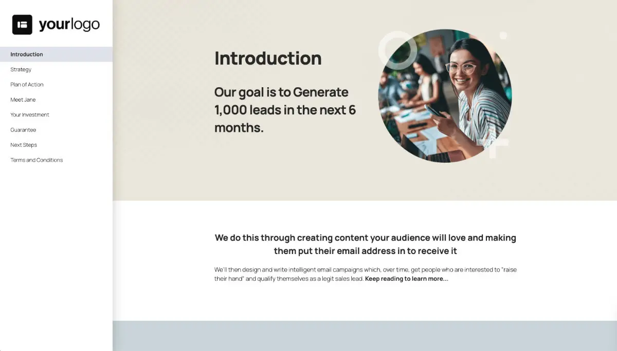 Marketing Automation Proposal Template Slide 2