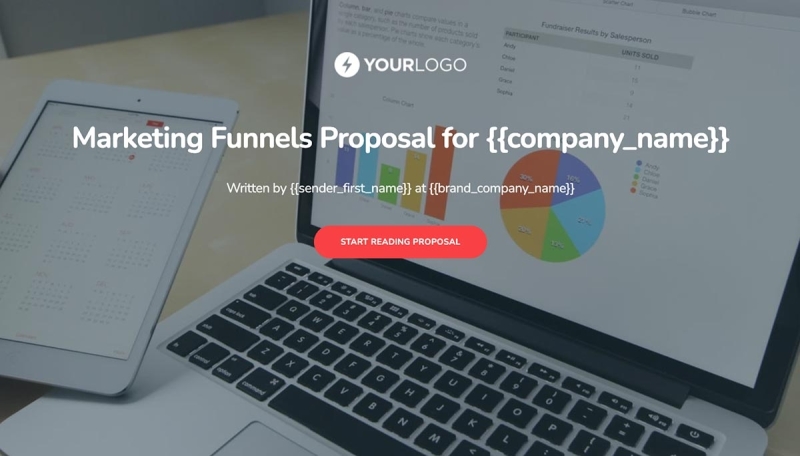 Marketing Funnels Proposal Template