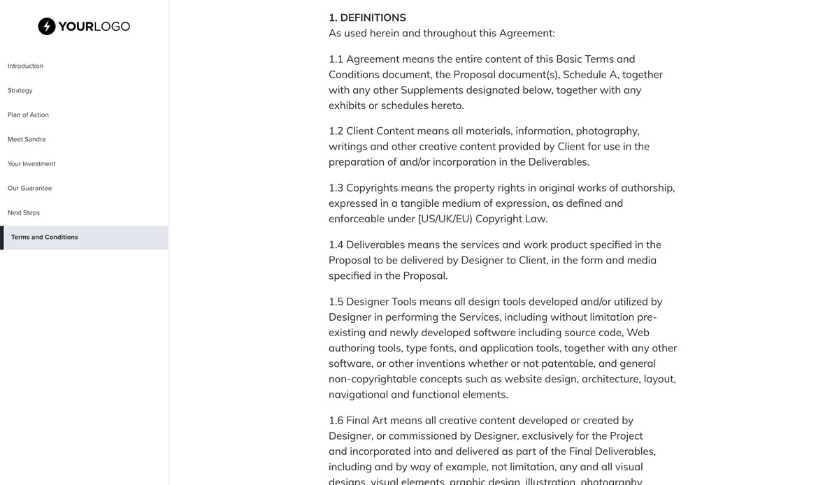 Social Media Proposal Template Free Download Printable Templates