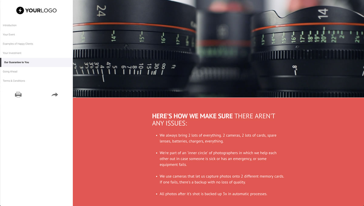 This Free Photography Proposal Template Won 24M Of Business