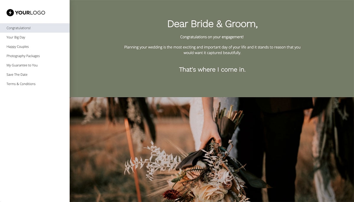 Wedding Photography Proposal Template Slide 2