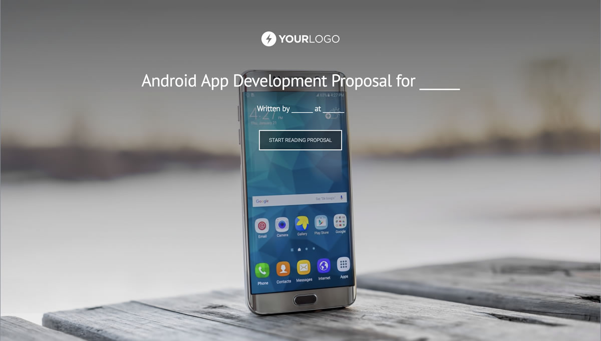 App Proposal Template