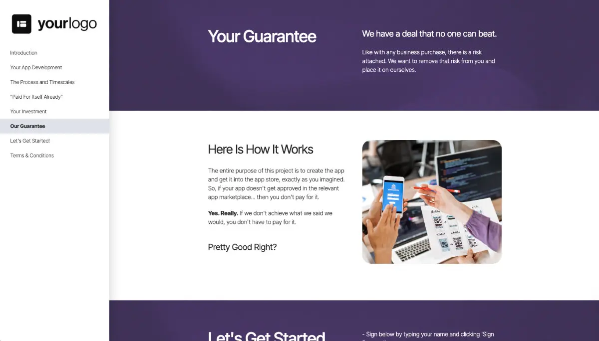 App Development Proposal Template Slide 7