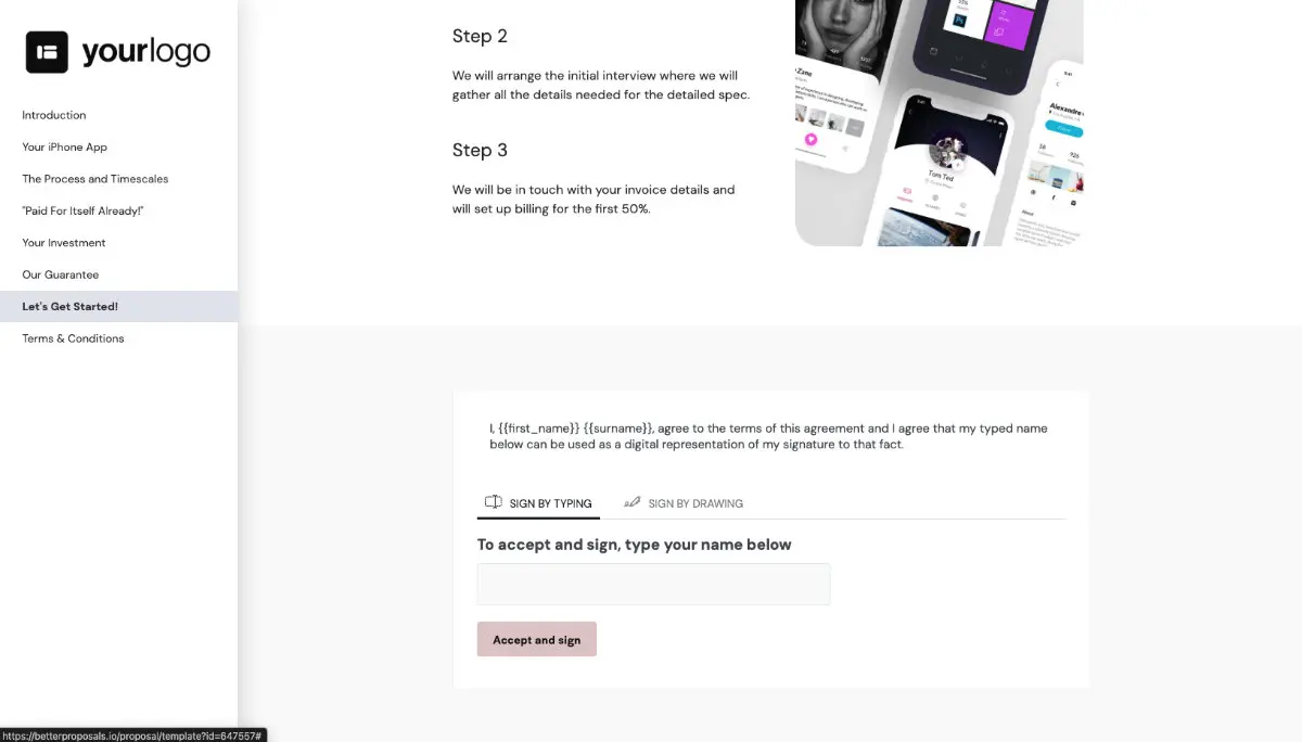 iPhone Mobile App Development Proposal Template Slide 8