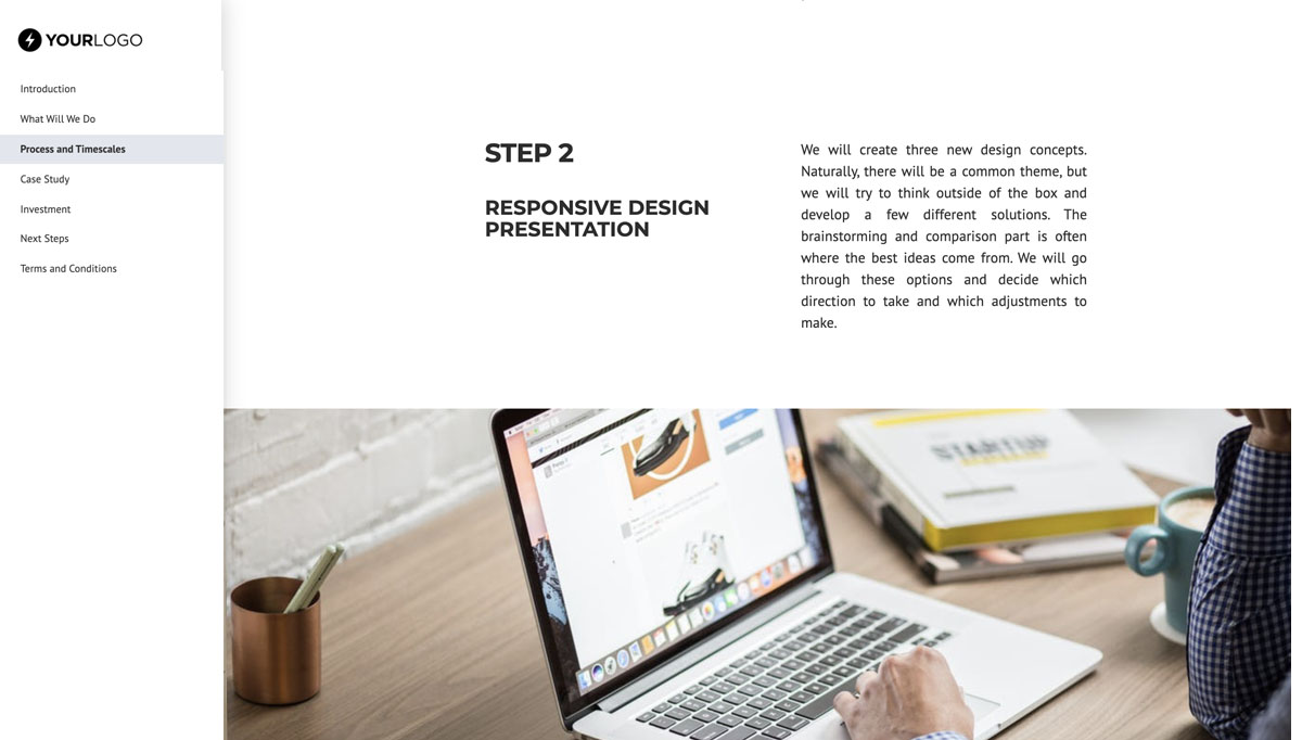 Responsive Web Design Proposal Template Slide 4